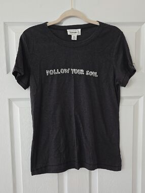 NWT For The Republic 'Follow Your Soul' Short Sleeve Tee